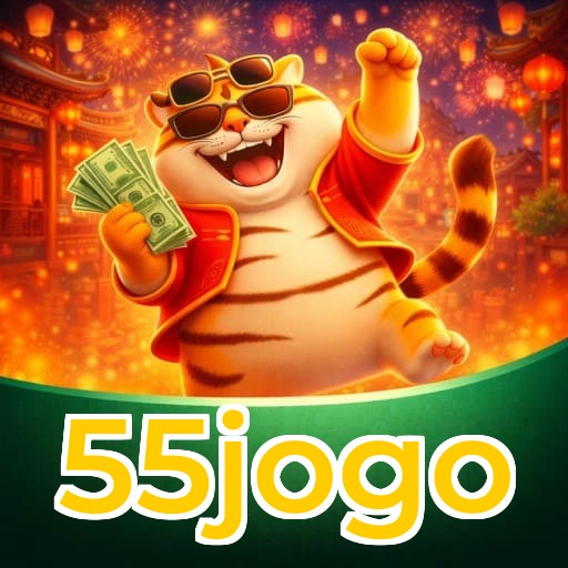 Material promocional do app 55jogo — ilustração, não métricas auditadas nesta página